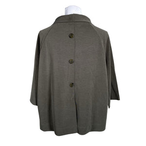 Unisex Someday - Trikotaažist pluus, suurus 38 - Roheline (2)