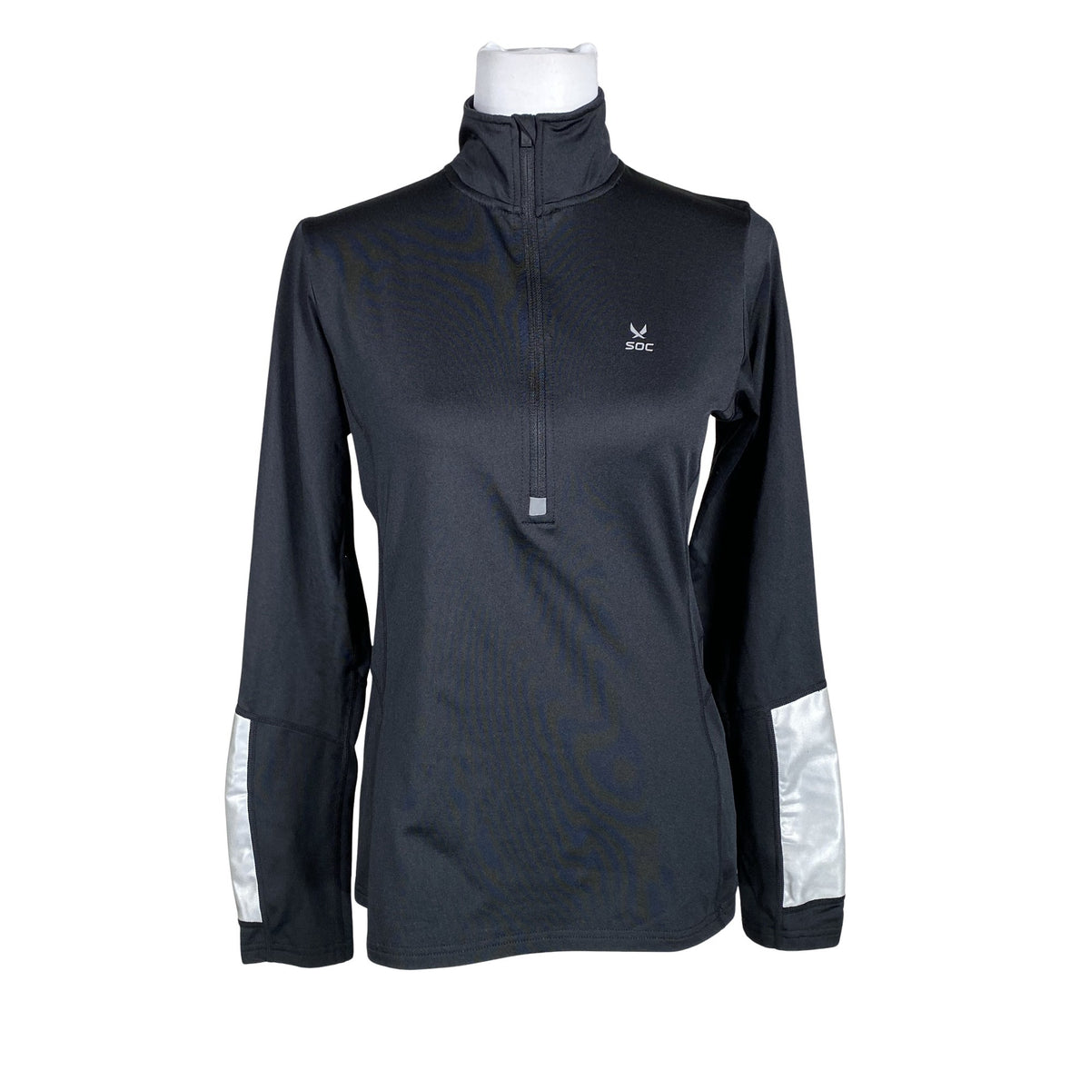 Unisex Soc - Spordisärk, pikad käised, suurus 36 - Must (1)