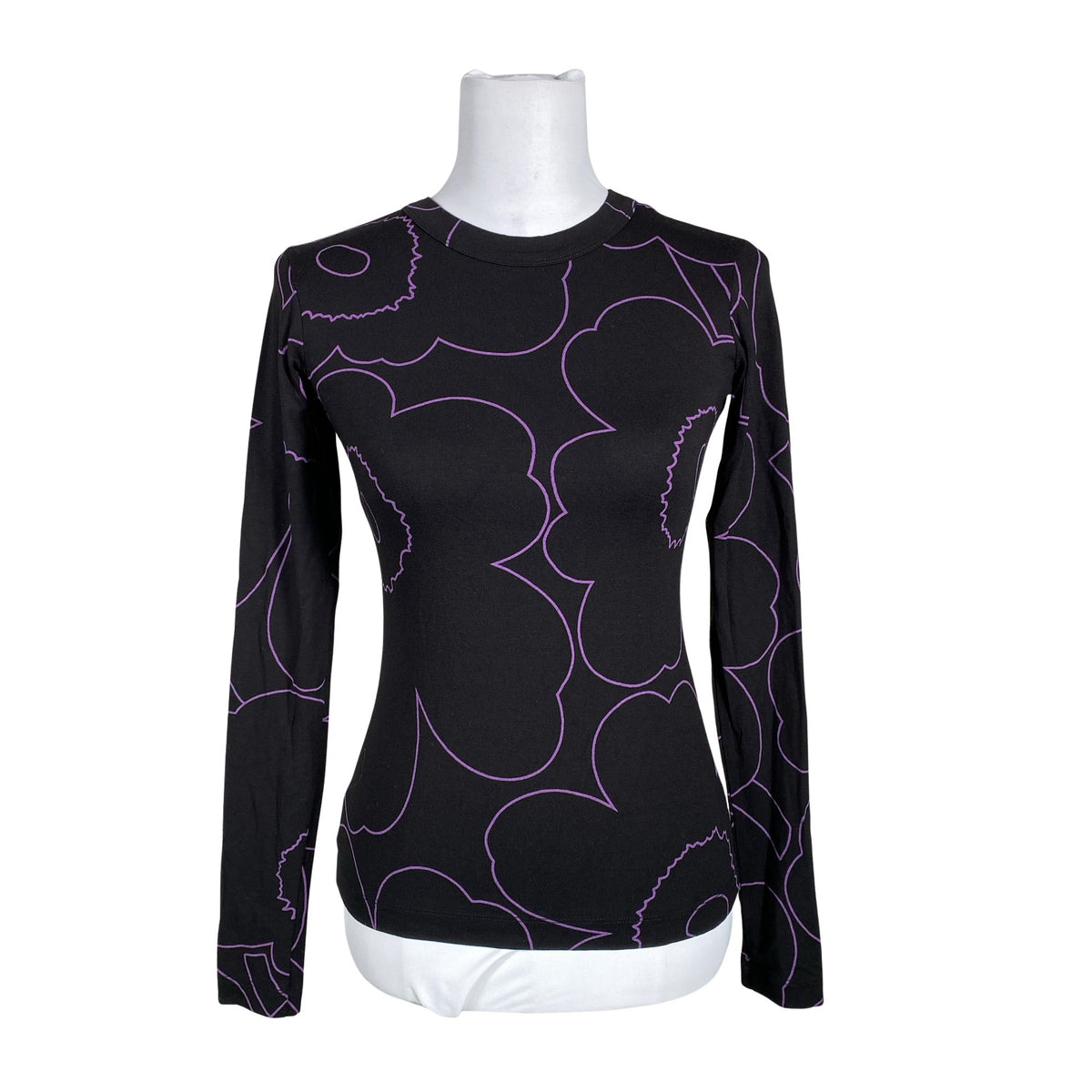 Unisex Marimekko - Trikotaažist pluus, suurus 36 - Must (1)