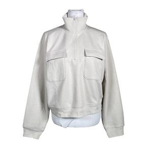 Unisex Uniqlo - Dressikangast pluus, suurus 40 - Beige (1)