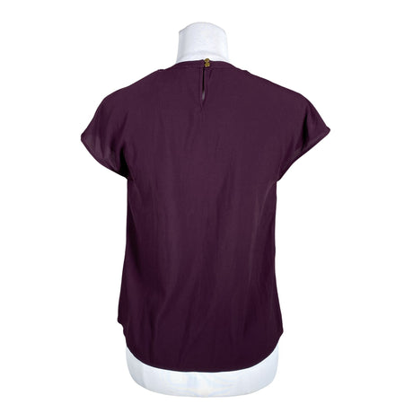 Unisex Calvin Klein - Lühikeste käistega pluus, suurus 36 - Lilla (2)