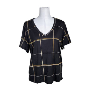 Unisex Nanso - T-särk, suurus 40 - Must (1)