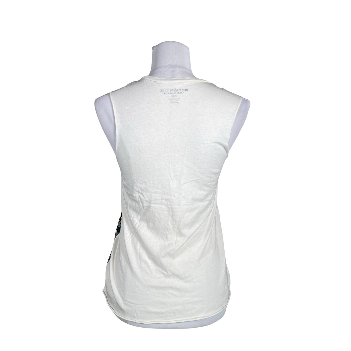 Unisex Denim & Supply Ralph Lauren - Trikotaažist topp, suurus 34 - Valge (2)
