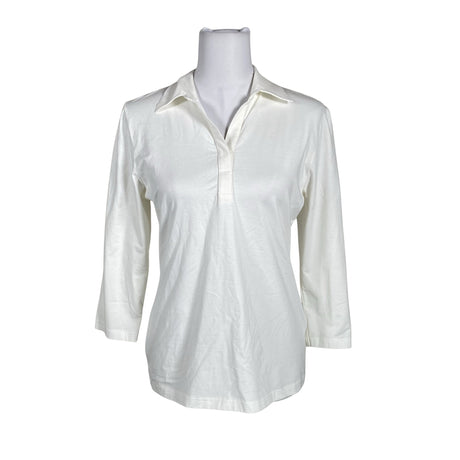 Unisex Nanso - Trikotaažist pluus, suurus 36 - Valge ()