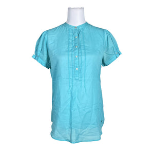 Unisex Tommy Hilfiger - Lühikeste käistega pluus, suurus 38 - Türkiis (1)