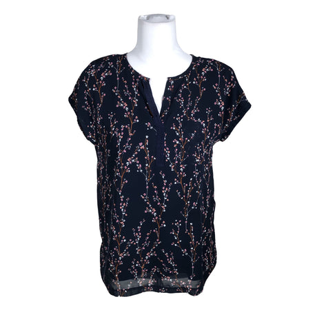 Unisex Fransa - Lühikeste käistega pluus, suurus 38 - Sinine ()