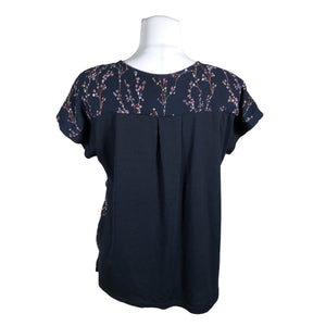 Unisex Fransa - Lühikeste käistega pluus, suurus 38 - Sinine (2)