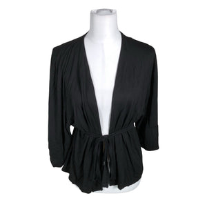Unisex Stockh lm - Trikotaažist pluus, suurus 38 - Must (1)