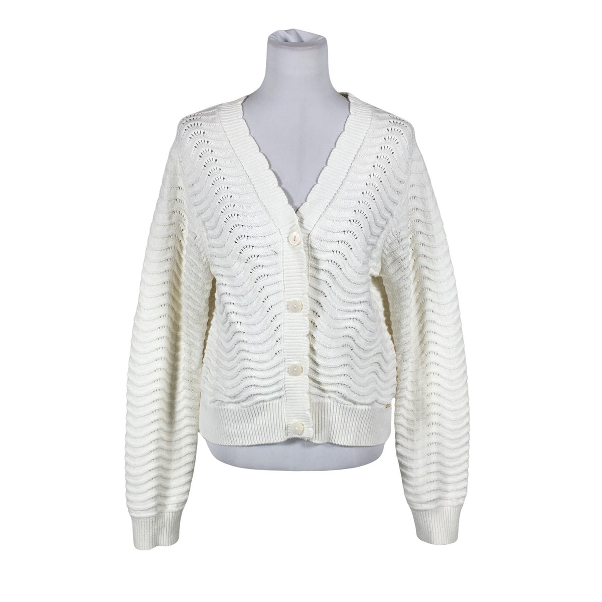 Unisex Holly & Whyte by Lindex - Kardigan, suurus 40 - Valge (1)