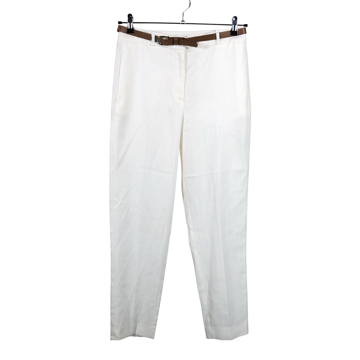 Unisex Karen Millen - Mittevenivad püksid, suurus 40 - Looduslik valge (1)