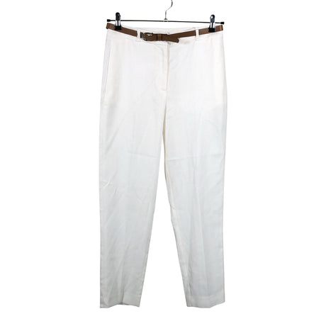 Unisex Karen Millen - Mittevenivad püksid, suurus 40 - Looduslik valge ()