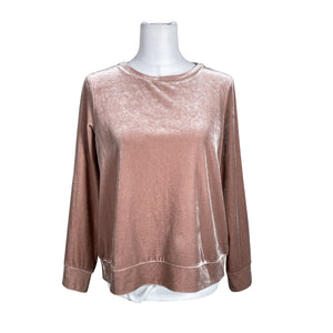 Unisex Your Face - Dressikangast pluus, suurus 36 - Heleroosa (1)