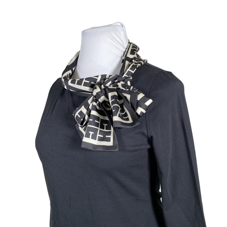Unisex Carolina Herrera - Trikotaažist pluus, suurus 42 - Must (2)