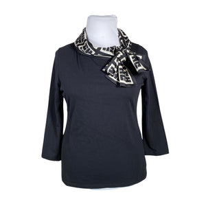 Unisex Carolina Herrera - Trikotaažist pluus, suurus 42 - Must (1)