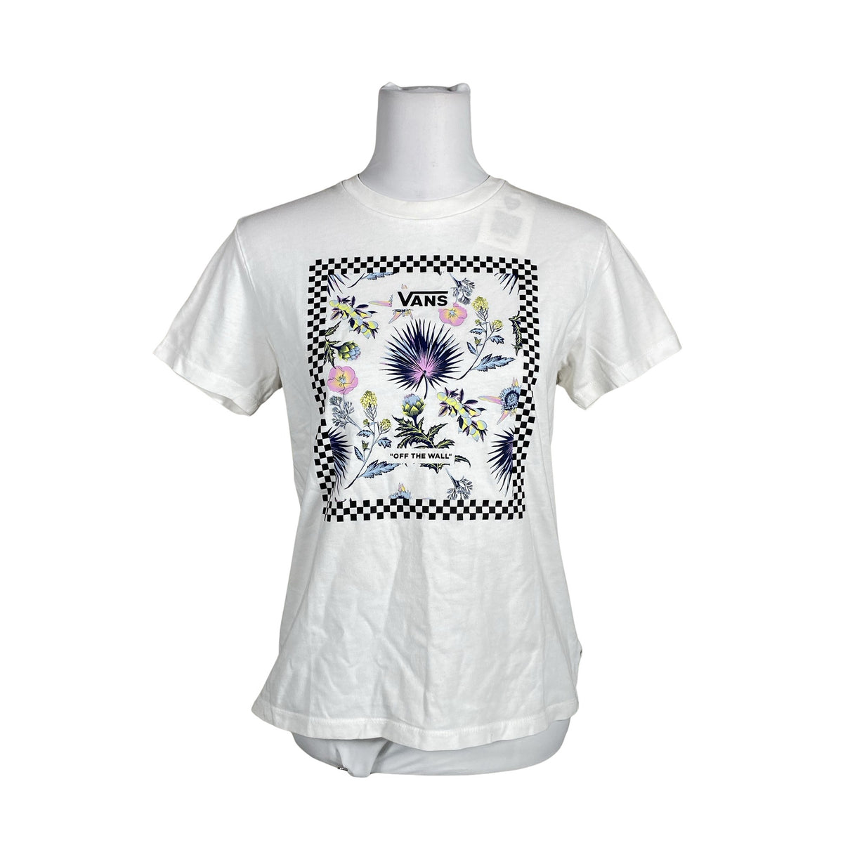 Unisex Vans - T-särk, suurus 36 - Valge (1)