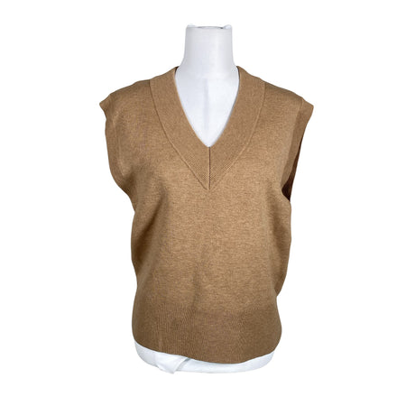 Unisex Hugo Boss - Kootud vest, suurus 38 - Pruun ()