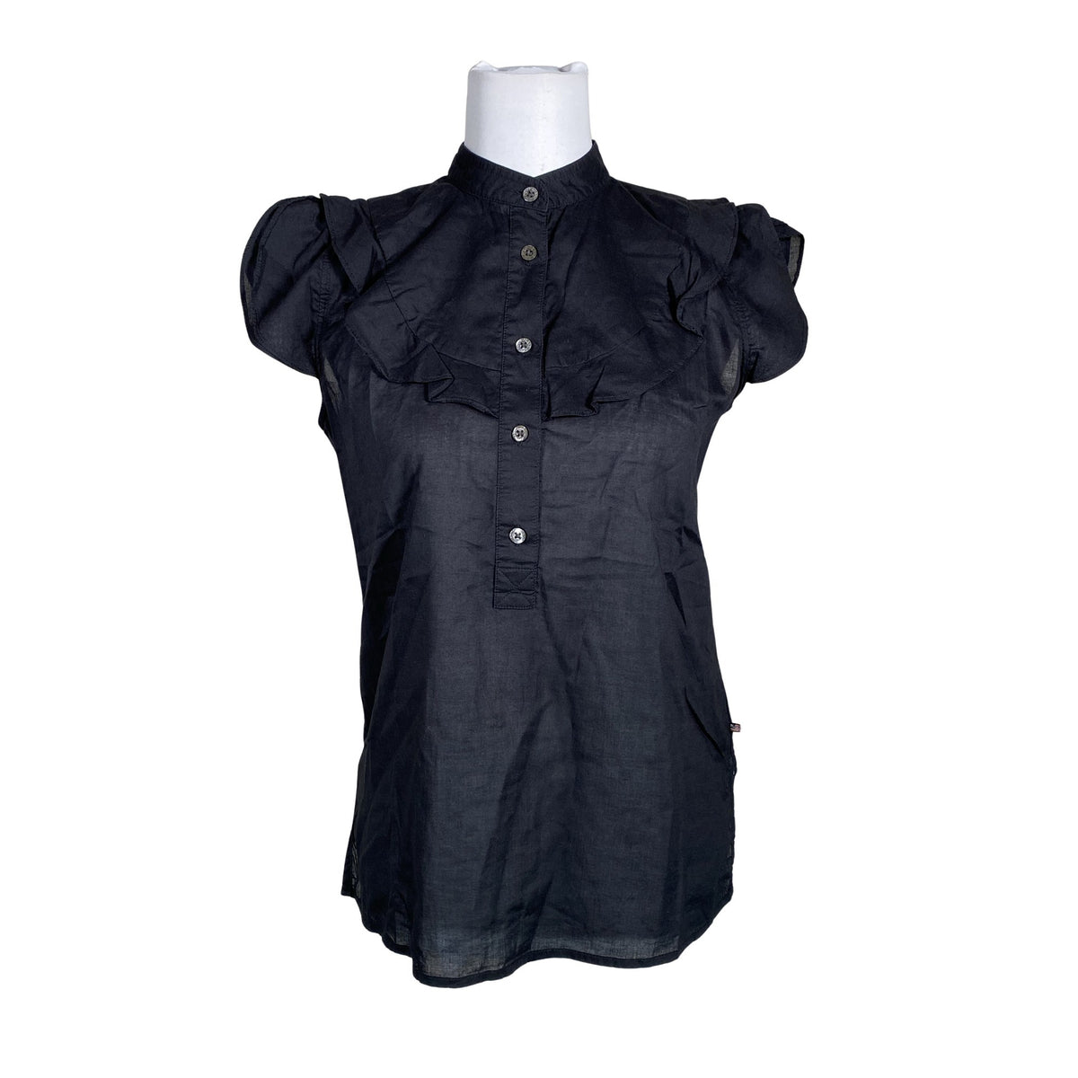 Unisex Polo Jeans Co. - Lühikeste käistega pluus, suurus 36 - Must (1)