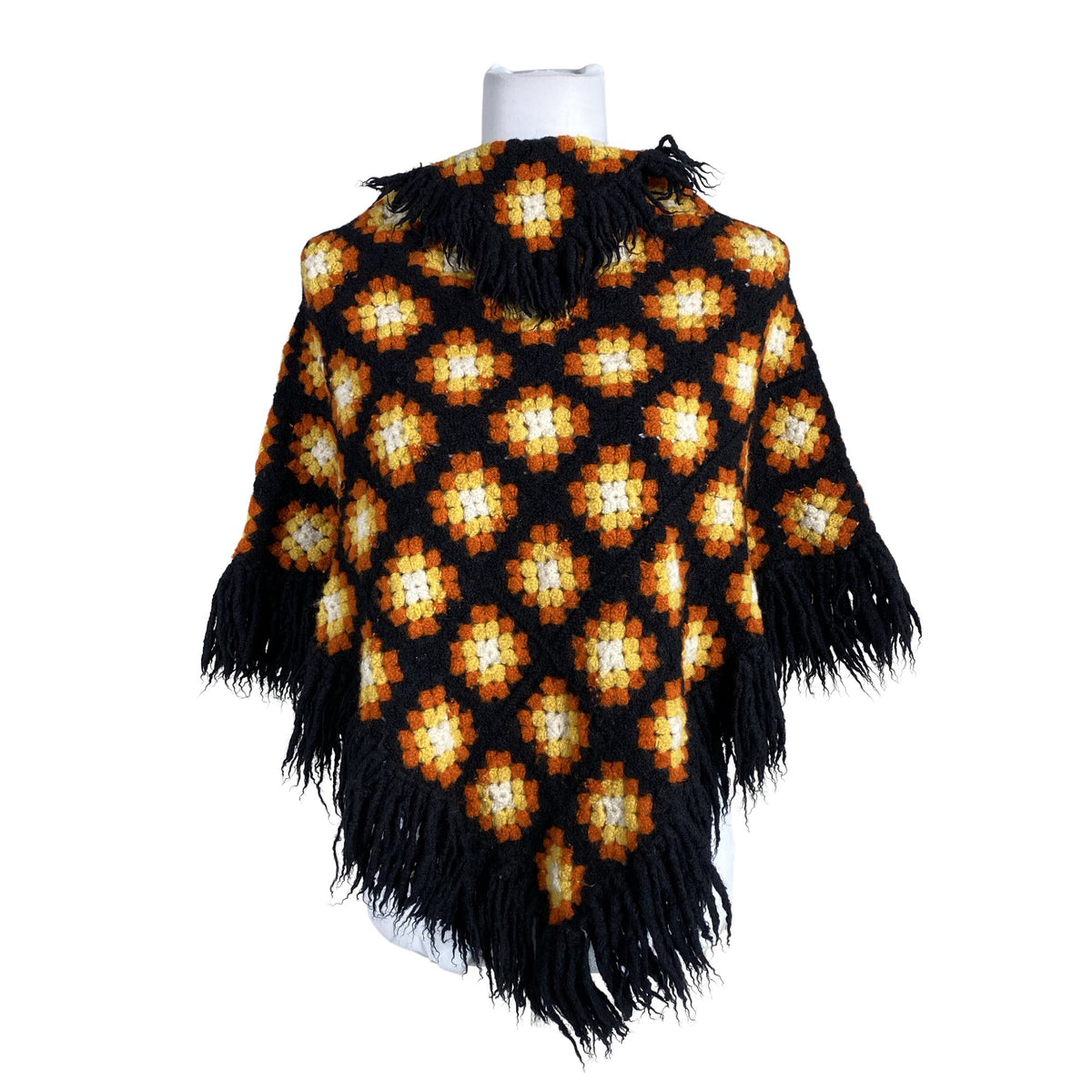Unisex Handmade - Pontšo, suurus Ei kokoa - Oranž (1)