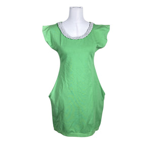 Unisex Nopsu Popsu - Trikotaažist kleit, suurus 38 - Roheline (1)
