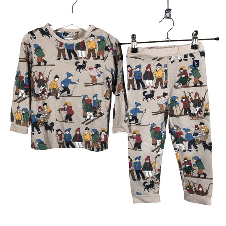 Unisex Polarn O. Pyret - Trikotaažist pluus, suurus 86 - 92 - Pruun ()