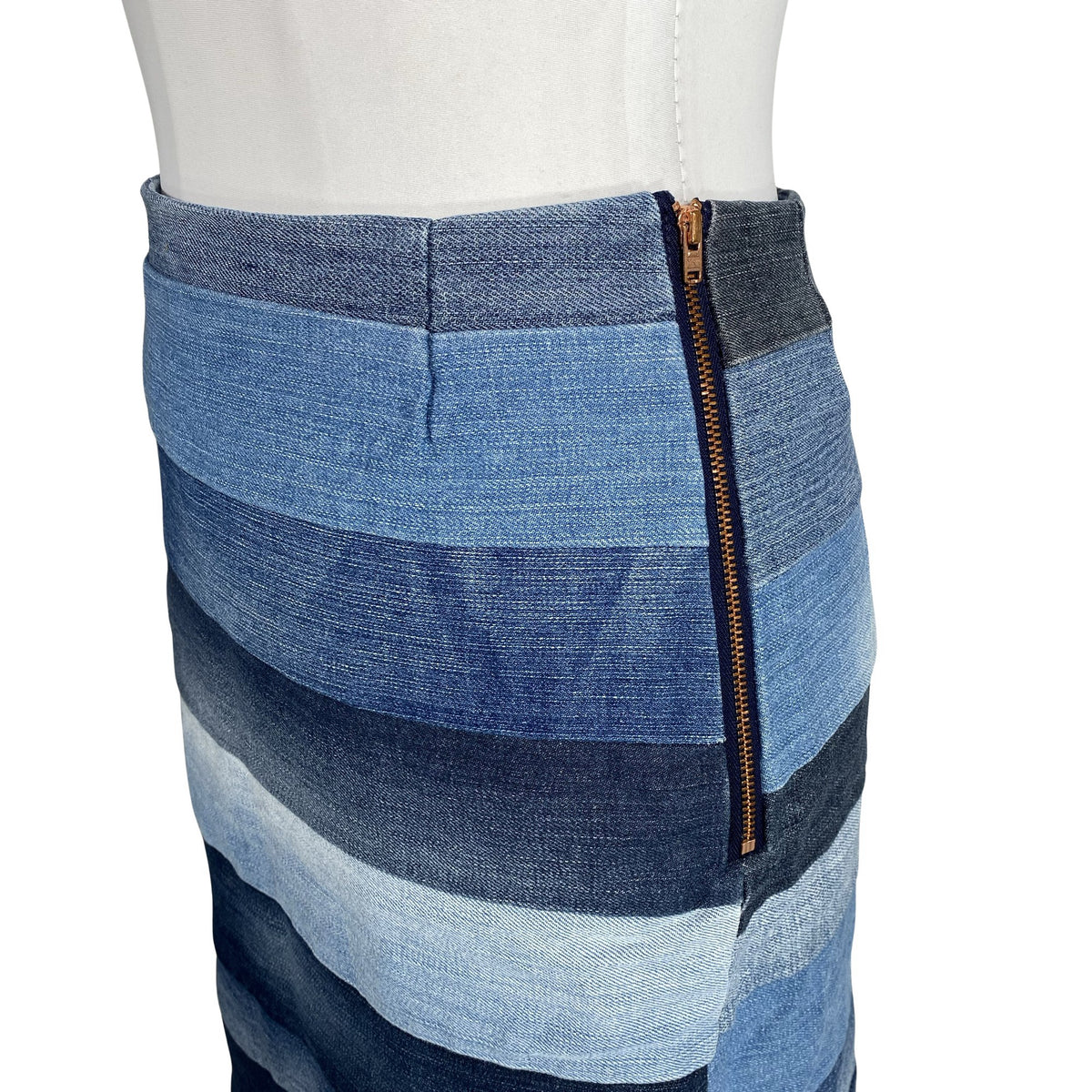 Unisex Mea upcycle studio - Teksaseelik, suurus 36 - Sinine (2)