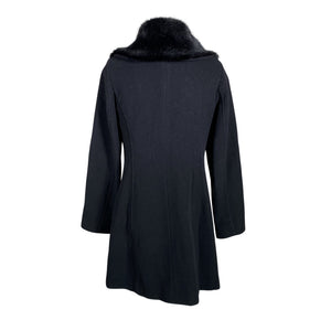 Unisex Hansmark - Villane mantel, suurus 38 - Must (3)