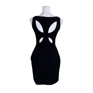Unisex Jatuli - Trikotaažist kleit, suurus 38 - Must (2)