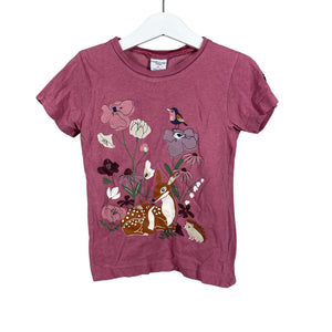 Unisex Polarn O. Pyret - T-särk, suurus 92 - 98 - Lilla (1)