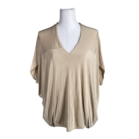 Unisex House of Lola - Lühikeste käistega pluus, suurus 38 - Beige ()