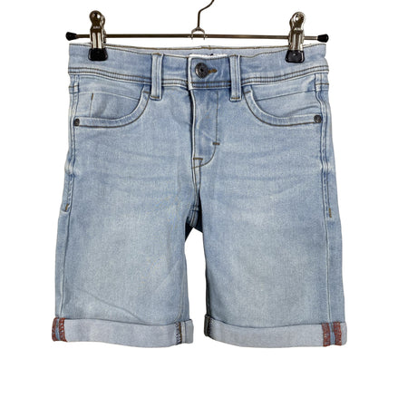 Unisex Name It - Teksast lühikesed püksid, suurus 116 - 122 - Helesinine ()