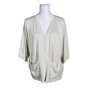 Unisex Kaffe - Kardigan, suurus 40 - Beige (1)