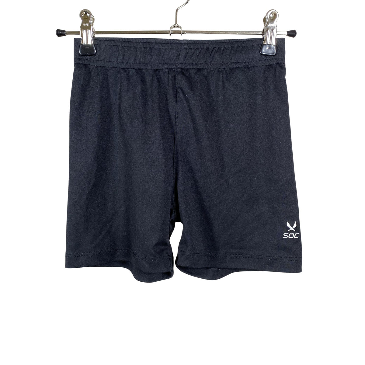 Unisex Soc - Lühikesed spordipüksid, suurus 110 - 116 - Must (1)