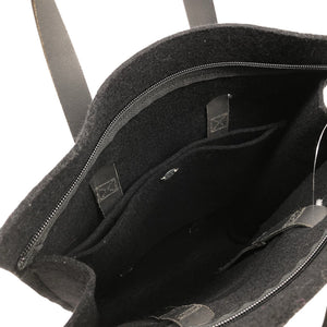 Unisex Lahtiset - Käekott, suurus Maxi - Must (2)