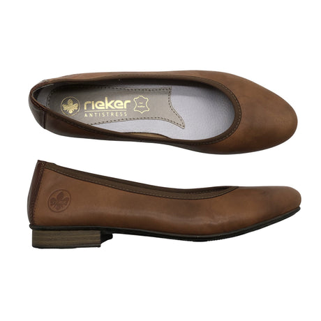 Unisex Rieker - Baleriinad, suurus 40 - Pruun ()