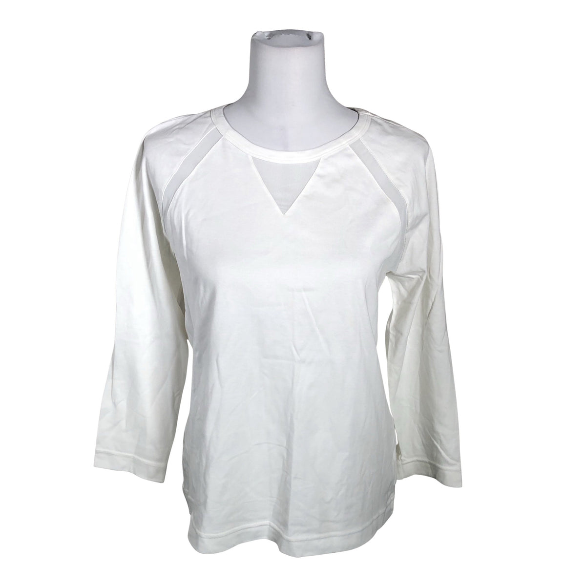 Unisex Benetton - Trikotaažist pluus, suurus 40 - Valge (1)