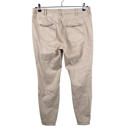 Unisex Zizzi - Mittevenivad püksid, suurus 44 - Beige (2)