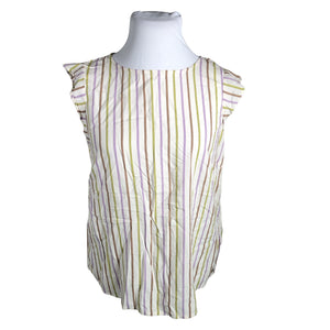 Unisex Tom Tailor - Lühikeste käistega pluus, suurus 42 - Valge (1)