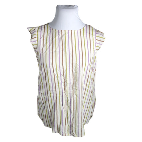 Unisex Tom Tailor - Lühikeste käistega pluus, suurus 42 - Valge ()