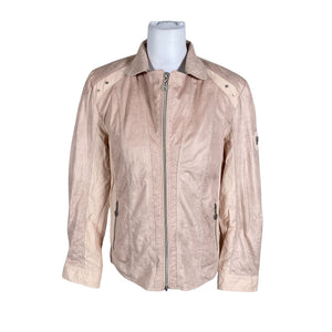 Unisex Barbara Lebek - Nahktagi, suurus 40 - Heleroosa (1)