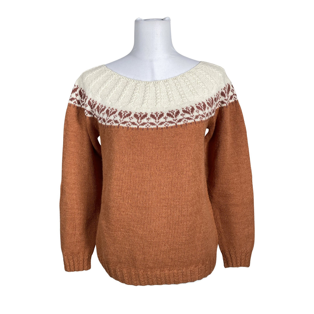 Unisex Handmade - Kampsun, suurus 40 - Pruun (1)