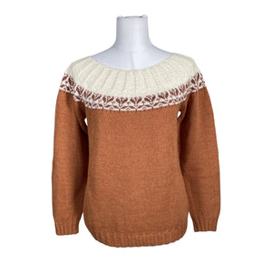 Unisex Handmade - Kampsun, suurus 40 - Pruun (1)