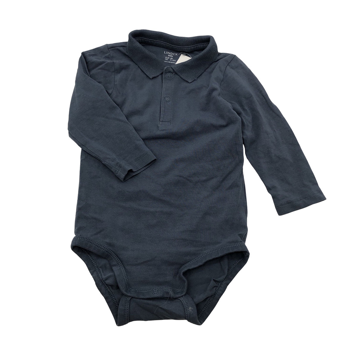 Unisex Lindex - Bodi, suurus 62 - 68 - Sinine (1)