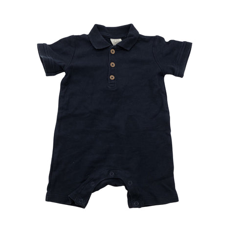 Unisex Lindex - Lühike pükskostüüm, suurus 62 - 68 - Sinine ()