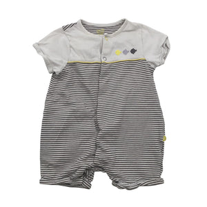 Unisex Obaïbi - Lühike pükskostüüm, suurus 74 - 80 - Valge (1)