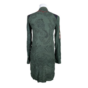 Unisex Desigual - Õhuke tuunika, suurus 34 - Roheline (2)