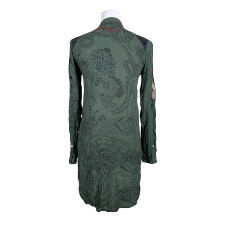 Unisex Desigual - Õhuke tuunika, suurus 34 - Roheline (2)