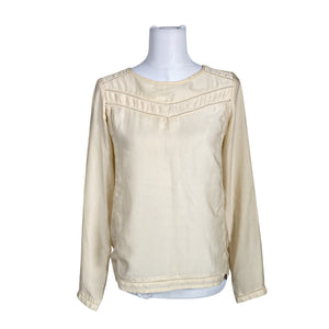 Unisex Maison Scotch - Pluus, suurus 34 - Beige (1)