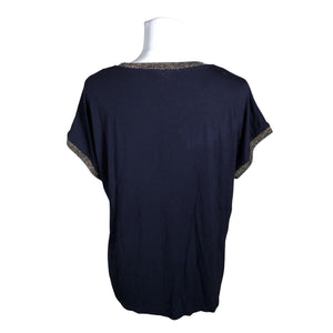 Unisex Marc Lauge - Lühikeste käistega pluus, suurus 40 - Sinine (2)