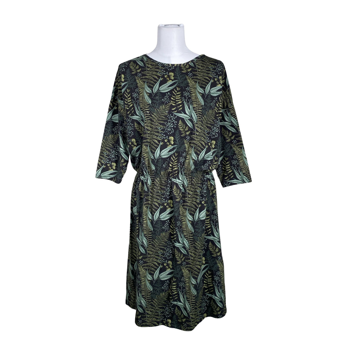 Unisex Cocoon - Trikotaažist kleit, suurus 38 - Roheline (1)