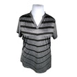 Unisex Backtee - Spordisärk, lühikesed käised, suurus 44 - Hall ()